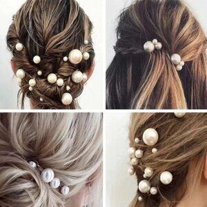 ✨ 18-Piece Pearl Hair Pin Set – Brand New ✨